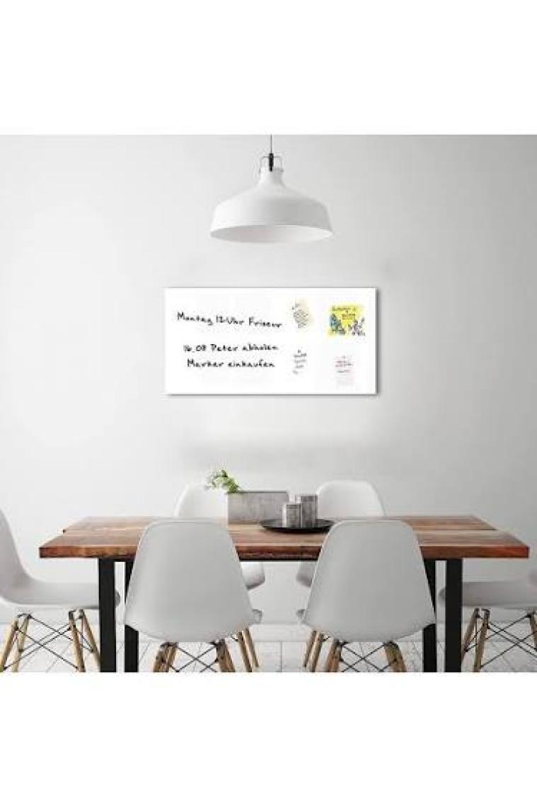 Direkt-Al Mıknatıslı Duvar Pano-Pvc Yazı Tahtası-Yapışkanlı 33X69 Cm