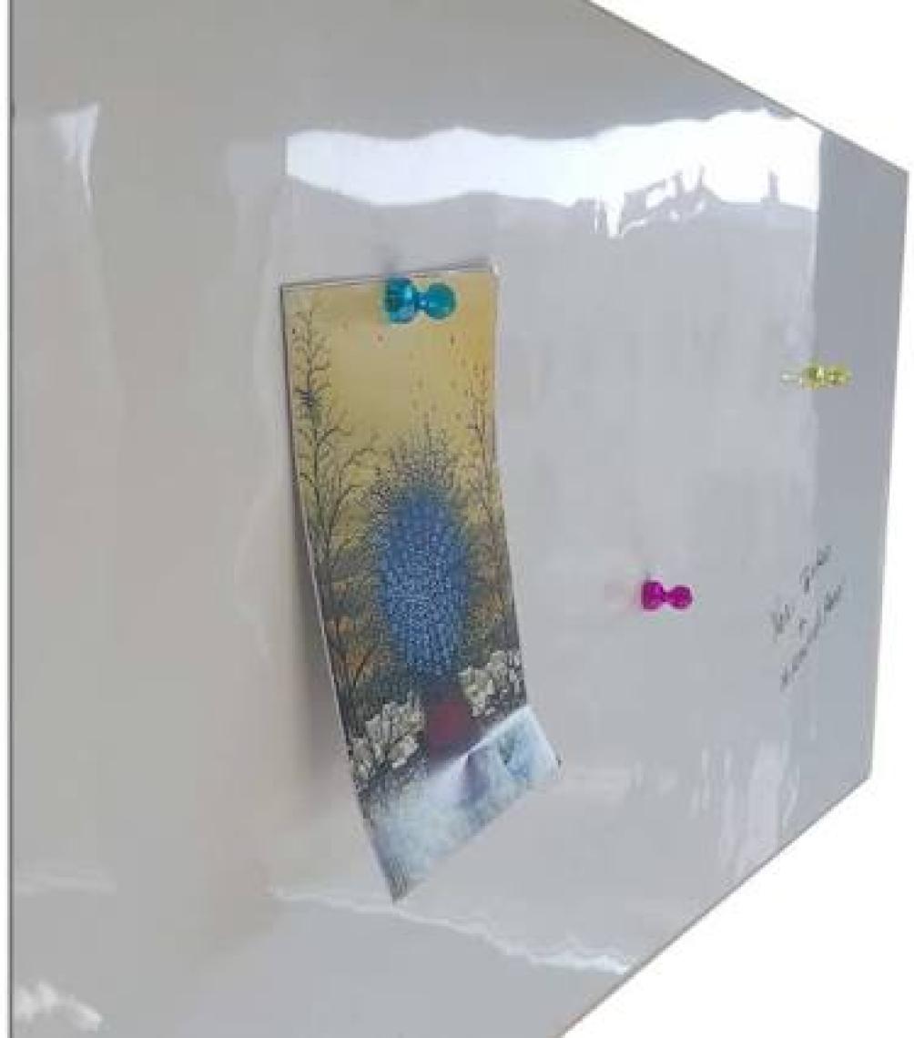 Direkt-Al Mıknatıslı Duvar Pano-Pvc Yazı Tahtası-Yapışkanlı 33X69 Cm