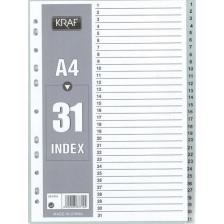 Kraf 1031 Separatör 1-31 Rakam