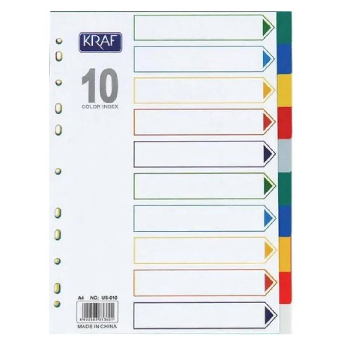 Kraf 1010R Separatör 10 Renk