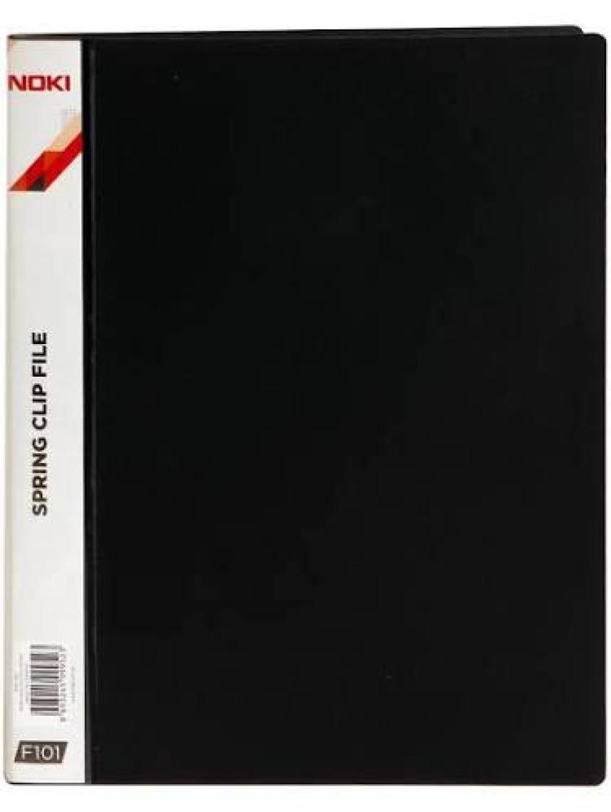 Noki Dosya Mat Yaylı Siyah F101