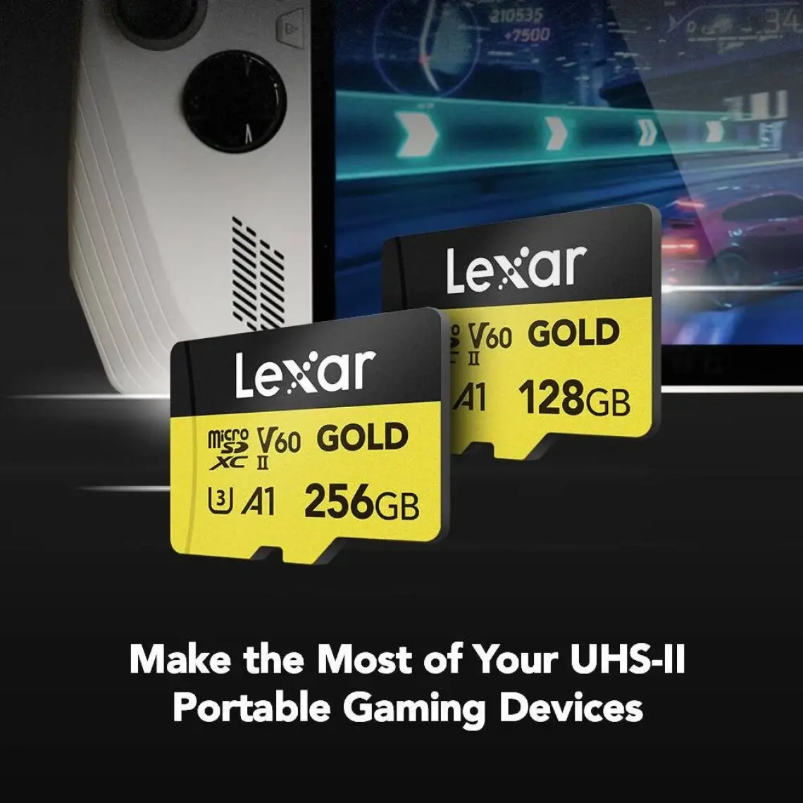 Lexar 128GB Professional Gold V60 280MB Uhs-Iı Micro Sd Hafıza Kartı