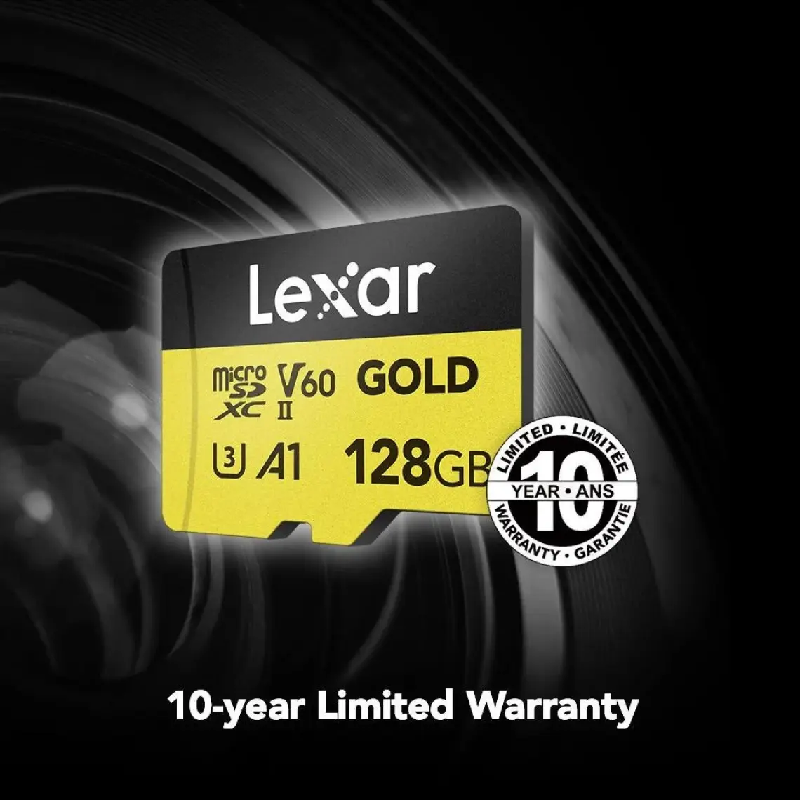 Lexar 128GB Professional Gold V60 280MB Uhs-Iı Micro Sd Hafıza Kartı
