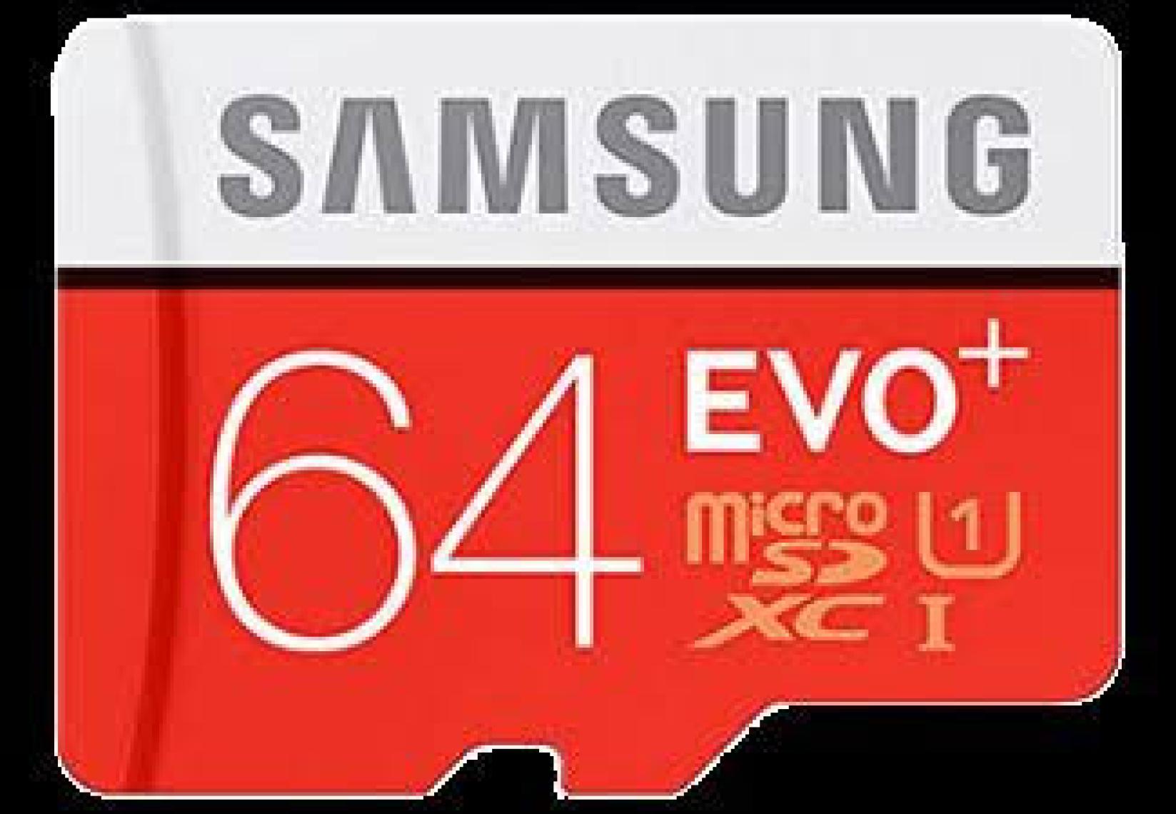 Samsung EVO Plus 64GB 100 MB/s microSDXC Kart (SD Adaptör) MB-MC64GA/TR