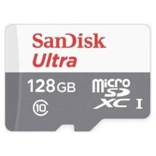 SanDisk Ultra® 128GB 80MB/s microSDHC™/microSDXC™ UHS-I Hafıza Kartı SDSQUNS-128G-GN6MN