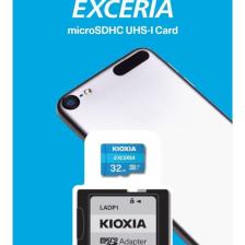 Kioxia Exceria LMEX1L032GG2 Class 10 UHS-I U1 32 GB Micro SD Kart
