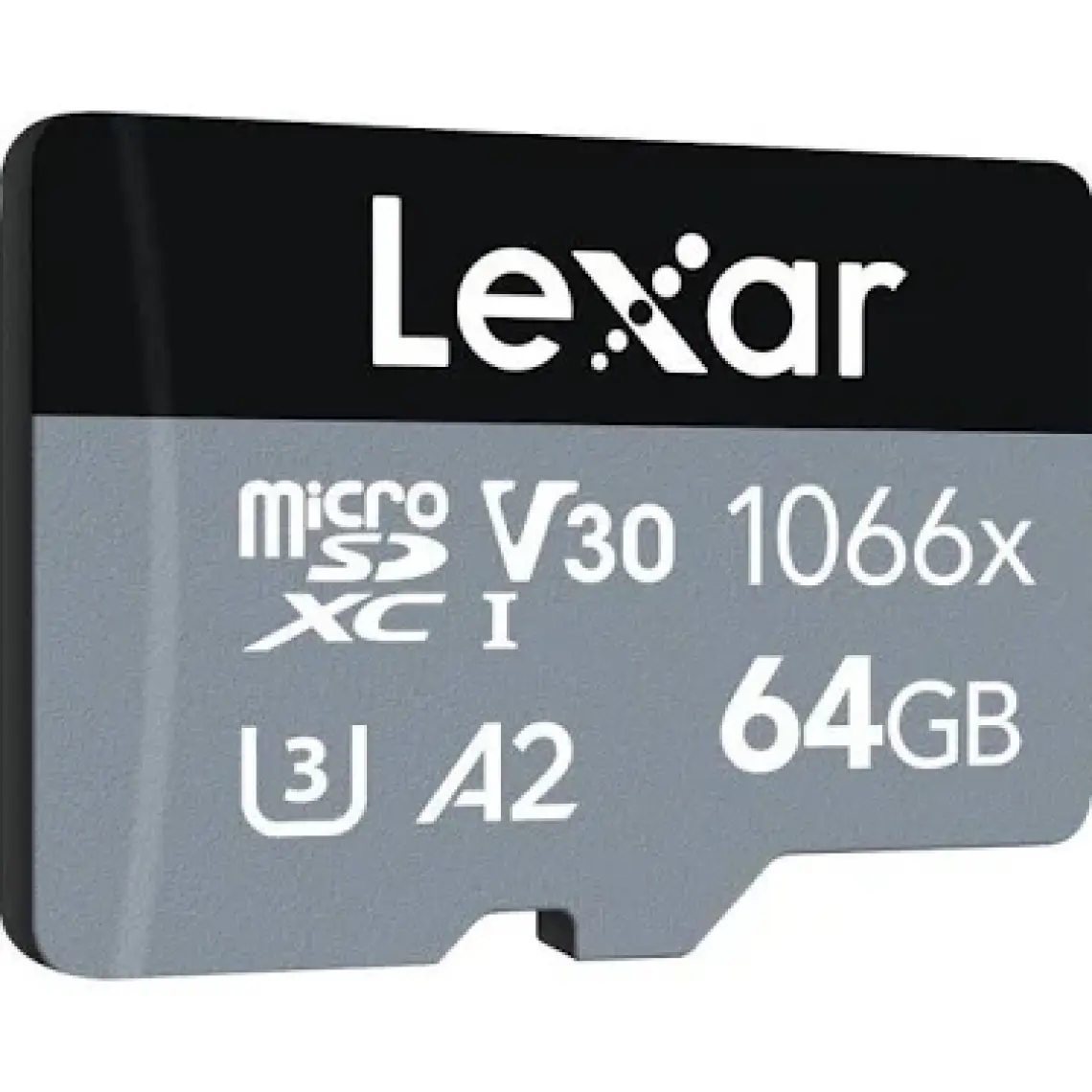 64gb 1066x Microsdxc Uhs-ı U3 V30 A2 C10 4k Uhd 160m Hafıza Kartı Sd Adaptör (SİLVER SERİES)