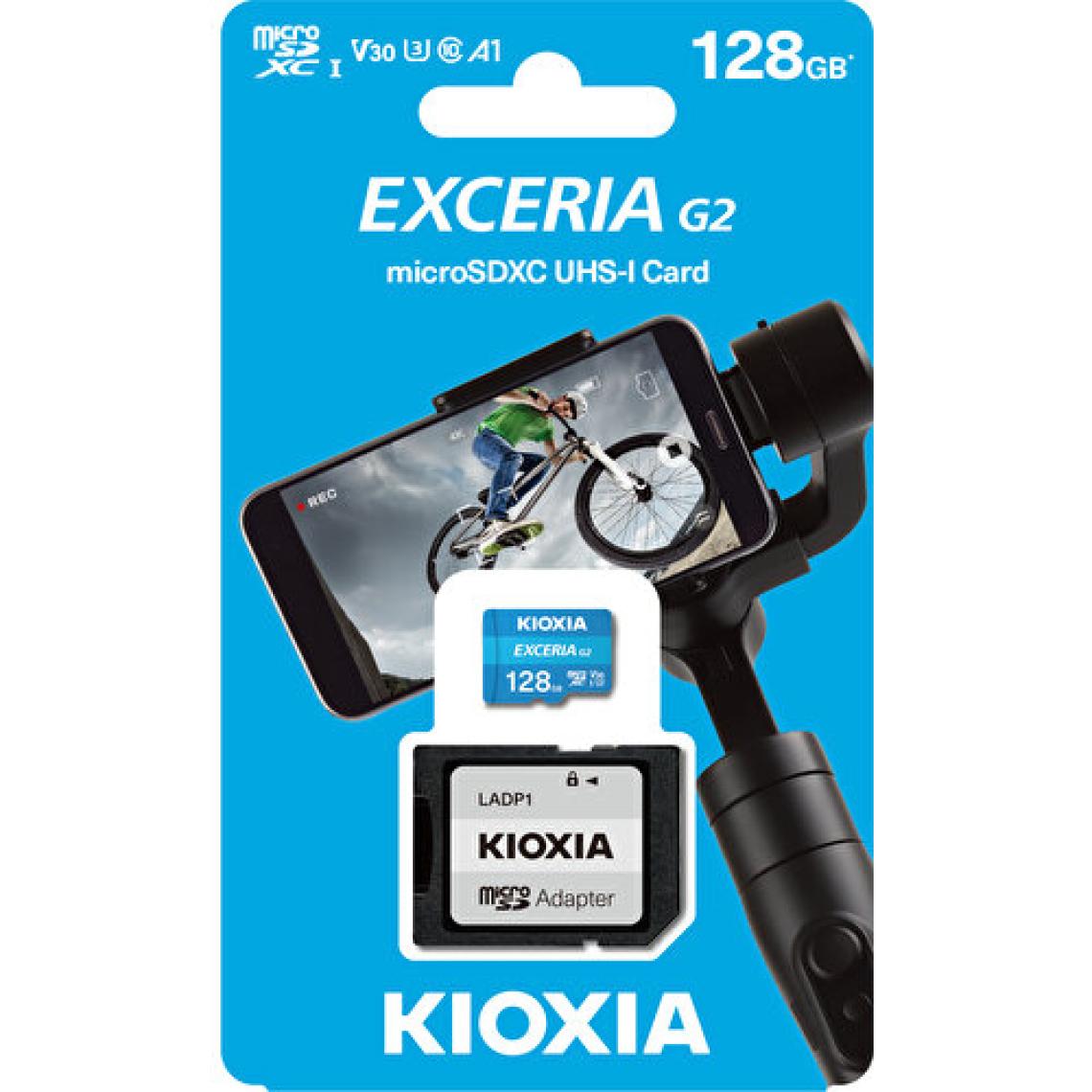 Kioxia Exceria LMEX2L128GG2 Class 10 UHS-I U3 128 GB Micro SD Kart