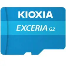Kioxia 32GB Exceria G2 Micro Sdhc A1 Uhs1 V30 U3 4K Kayıt Hafıza Kartı (LMEX2L032GG2)-SD Adaptörlü