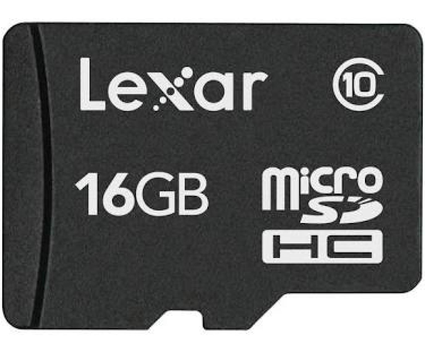 Lexar 16GB microSDHC Class 10 45mb/s Hafıza Kartı (adaptörlü) LSDMI16GBBEU300A