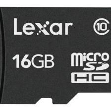 Lexar 16GB microSDHC Class 10 45mb/s Hafıza Kartı (adaptörlü) LSDMI16GBBEU300A