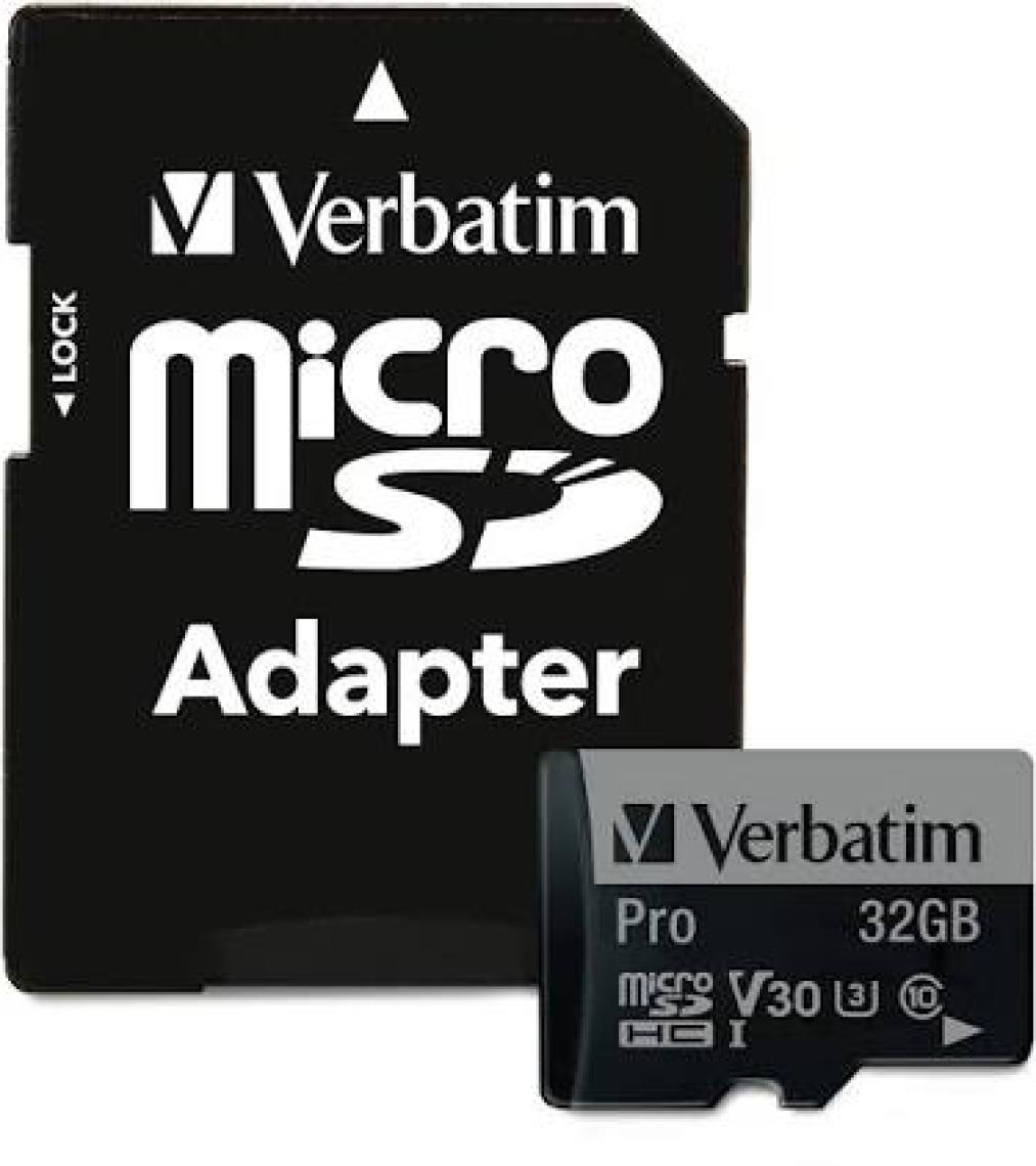 Verbatim Micro Sdhc 32GB Pro Class 10 Hafıza Kartı