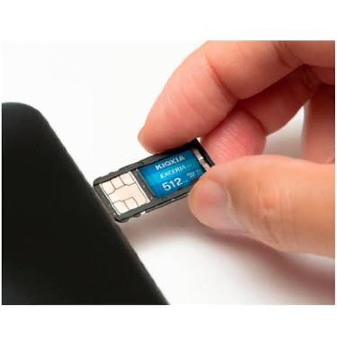 Kioxia 256GB Exceria  G2 Micro Sdxc A1 Uhs1 V30 U3 4K Kayıt Hafıza Kartı (LMEX2L256GG2)-SD Adaptörlü
