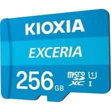 Kioxia 256GB Exceria Micro SDXC UHS-1 C10 100MB/sn Hafıza Kartı (LMEX1L256GG2)