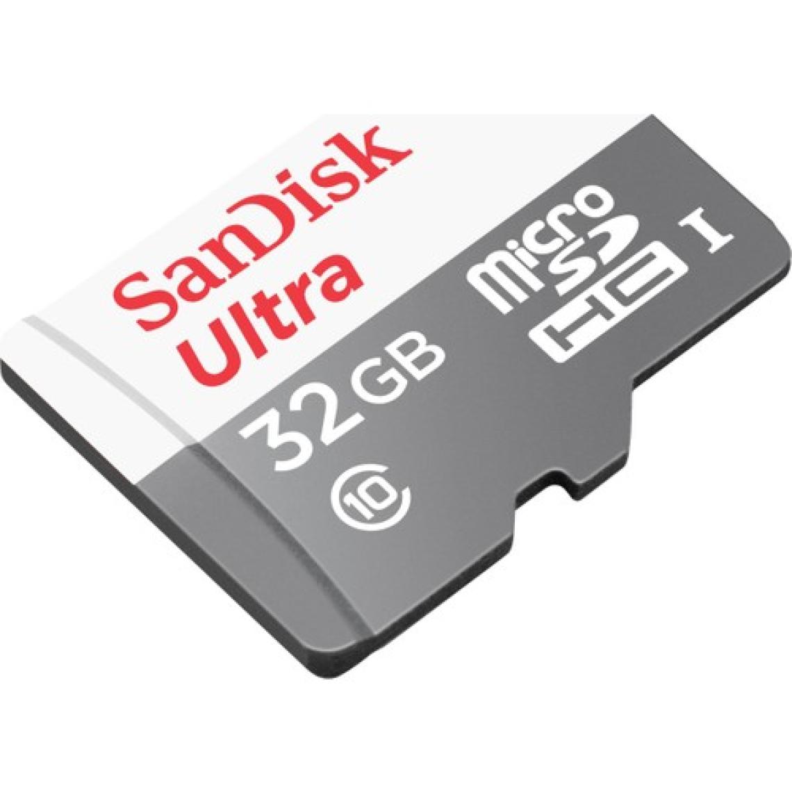 SanDisk Ultra® 32GB 80MB/s microSDHC™/microSDXC™ UHS-I Hafıza Kartı SDSQUNS-032G-GN3MN