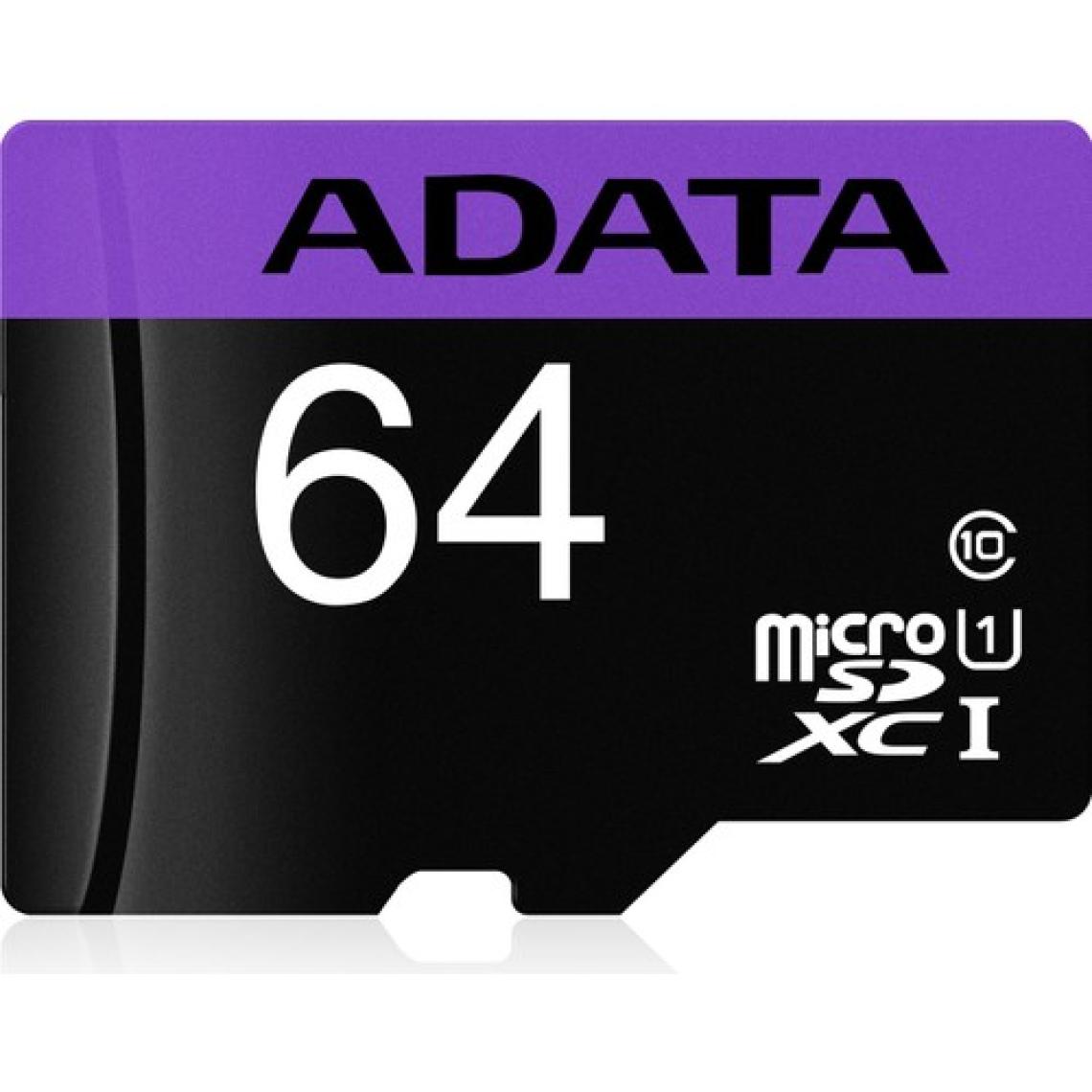 Adata Premier 64 GB AUSDX64GUICL10-RA1 80MB/s UHS-I Class10 Micro SD Kart