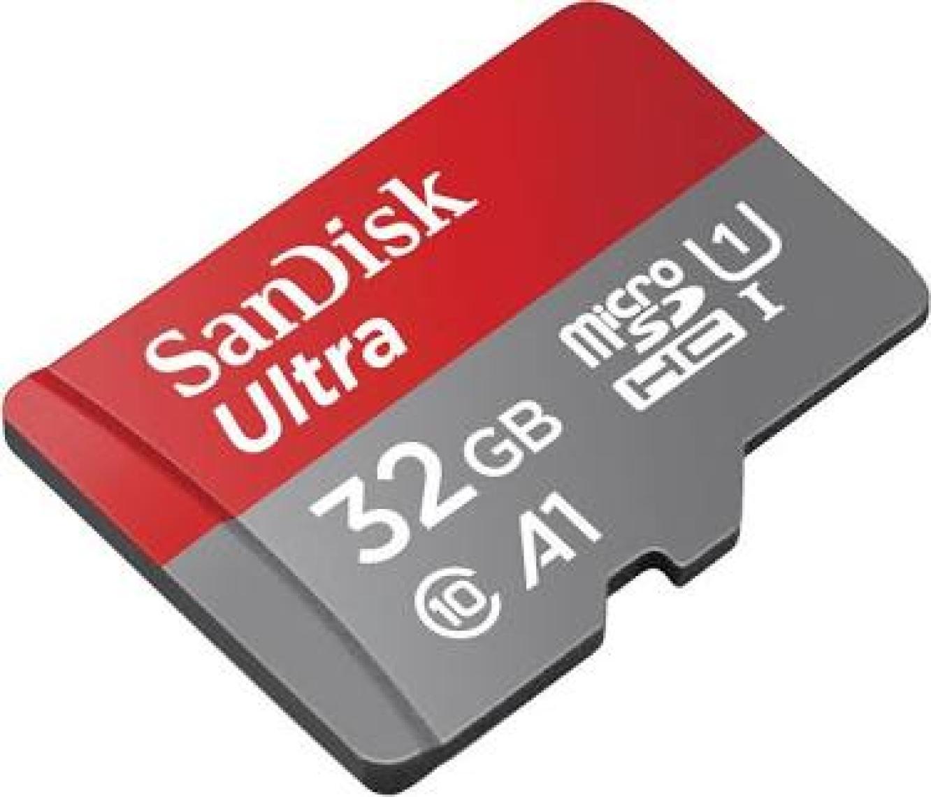 SanDisk Ultra 32GB microSDHC UHS-I Hafıza Kartı SDSQUAR-032G-GN6MN