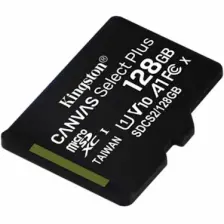 Kingston SDCS2-128GB 128GB micSDXC Canvas Select Plus 100R A1 C10 Card + ADP Hafıza Kartı