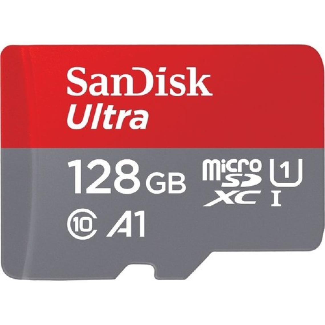 SanDisk Ultra SDSQUA4-128G-GN6MN Class 10 UHS-I U1 A1 128 GB Micro SD Kart