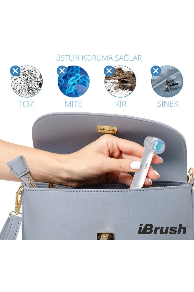Oral-b Şarjlı Ve Pilli Diş Fırçaları Için 8 Adet Koruyucu Kapak