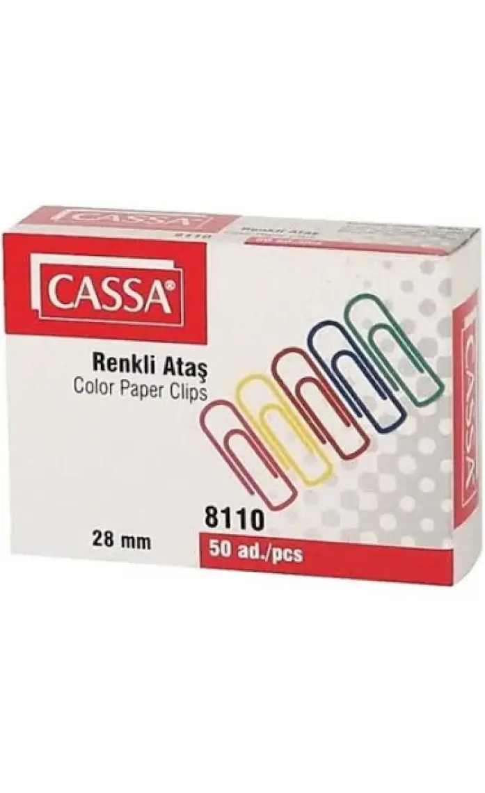 Renkli Ataş 28 Mm Kod8110