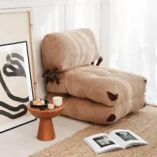 Fold Katlanan Kadife Camel Minder