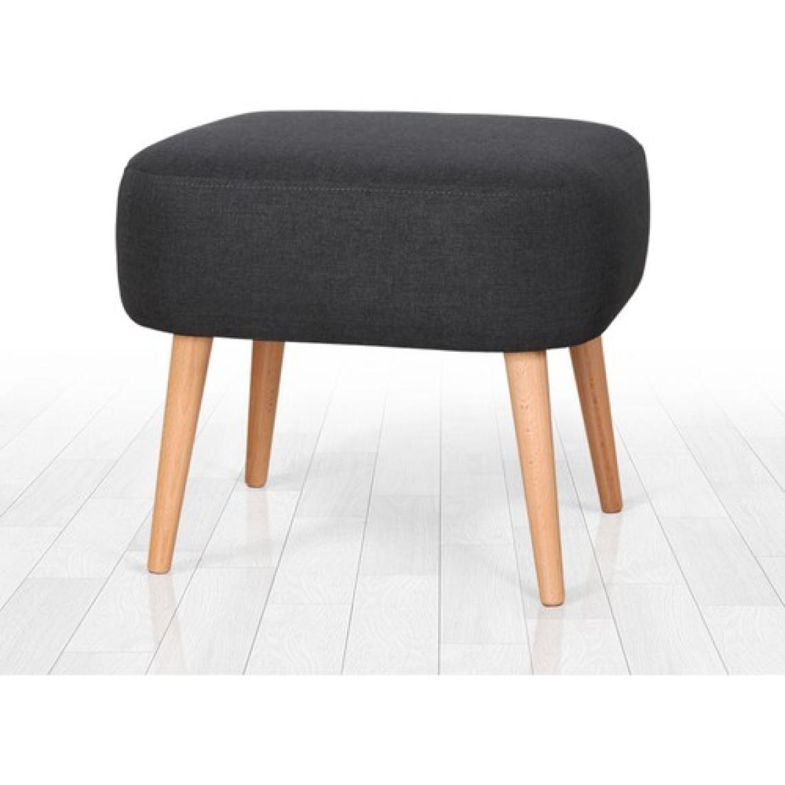 Lorence Home Parrot Puf - Koyu Gri