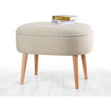 Lorence Home Timoon Puf  Krem