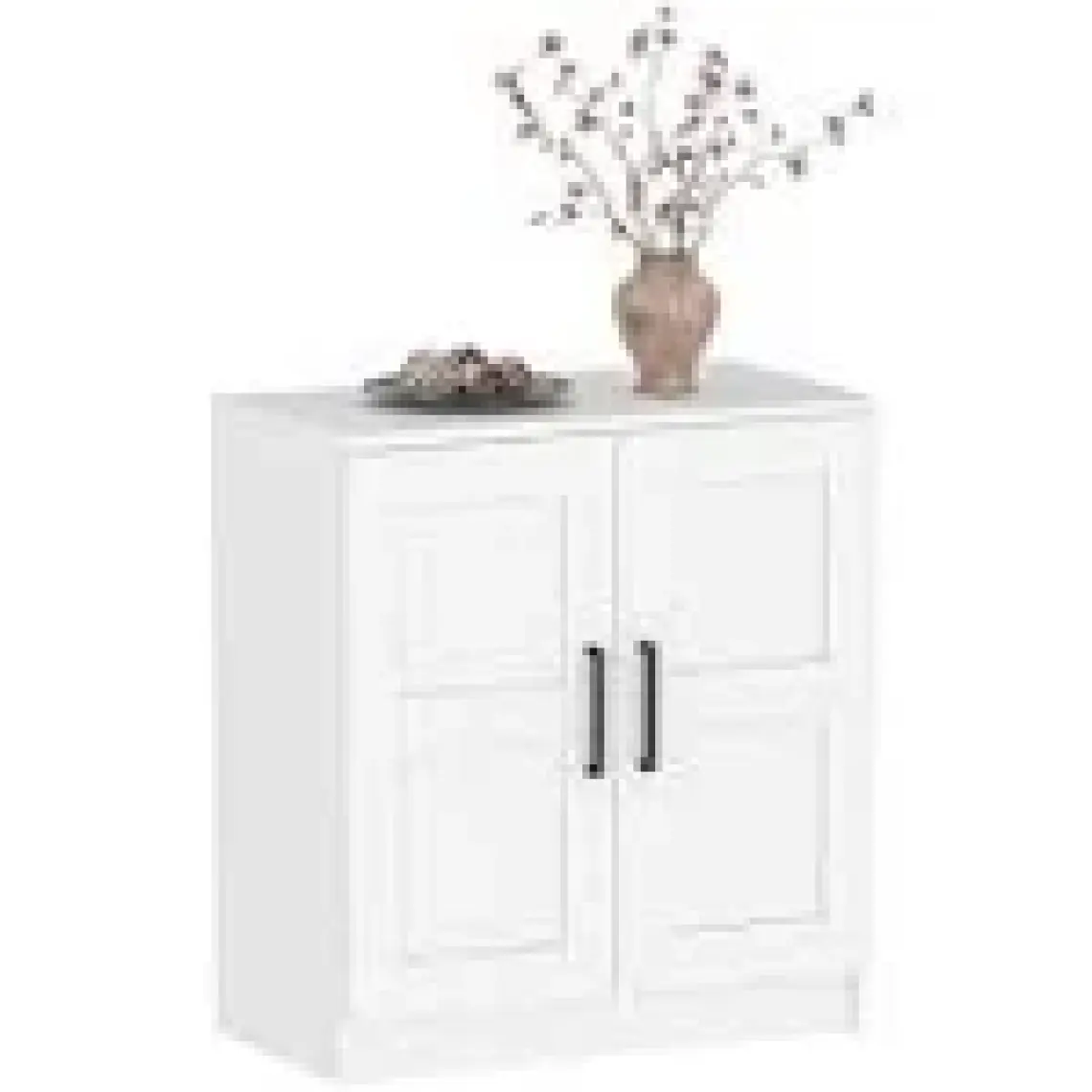 Dekorex KNS-104-Beyaz 2 Kapaklı Konsol