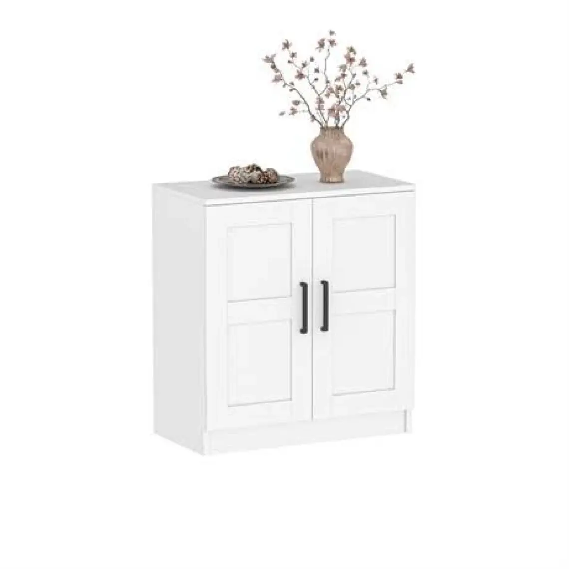 Dekorex KNS-104-Beyaz 2 Kapaklı Konsol