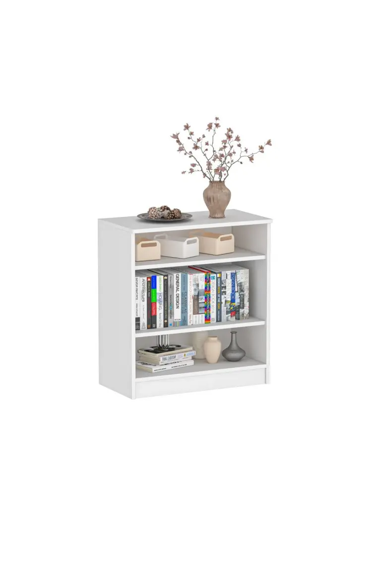 Dekorex KNS-104-Beyaz 2 Kapaklı Konsol