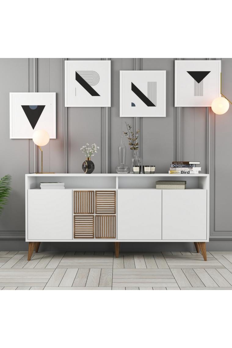 Variant Mobilya Variant Milan 160CM Konsol - Beyaz / Beyaz