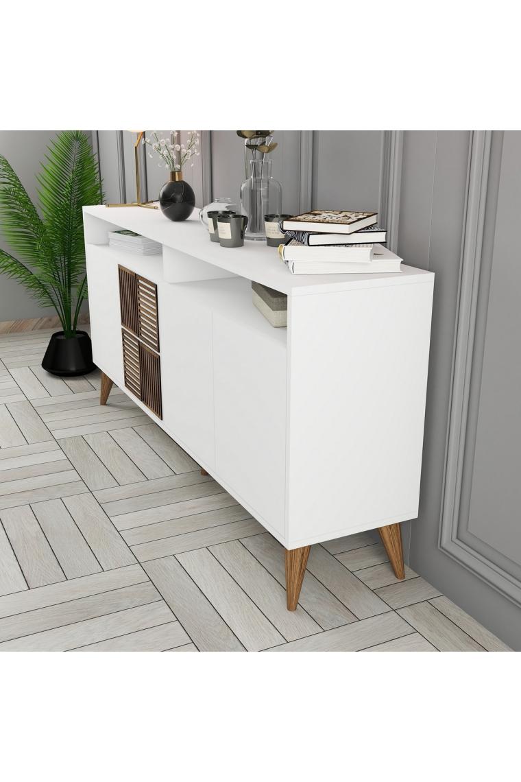 Variant Mobilya Variant Milan 160CM Konsol - Beyaz / Beyaz
