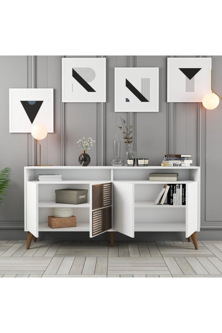 Variant Mobilya Variant Milan 160CM Konsol - Beyaz / Beyaz