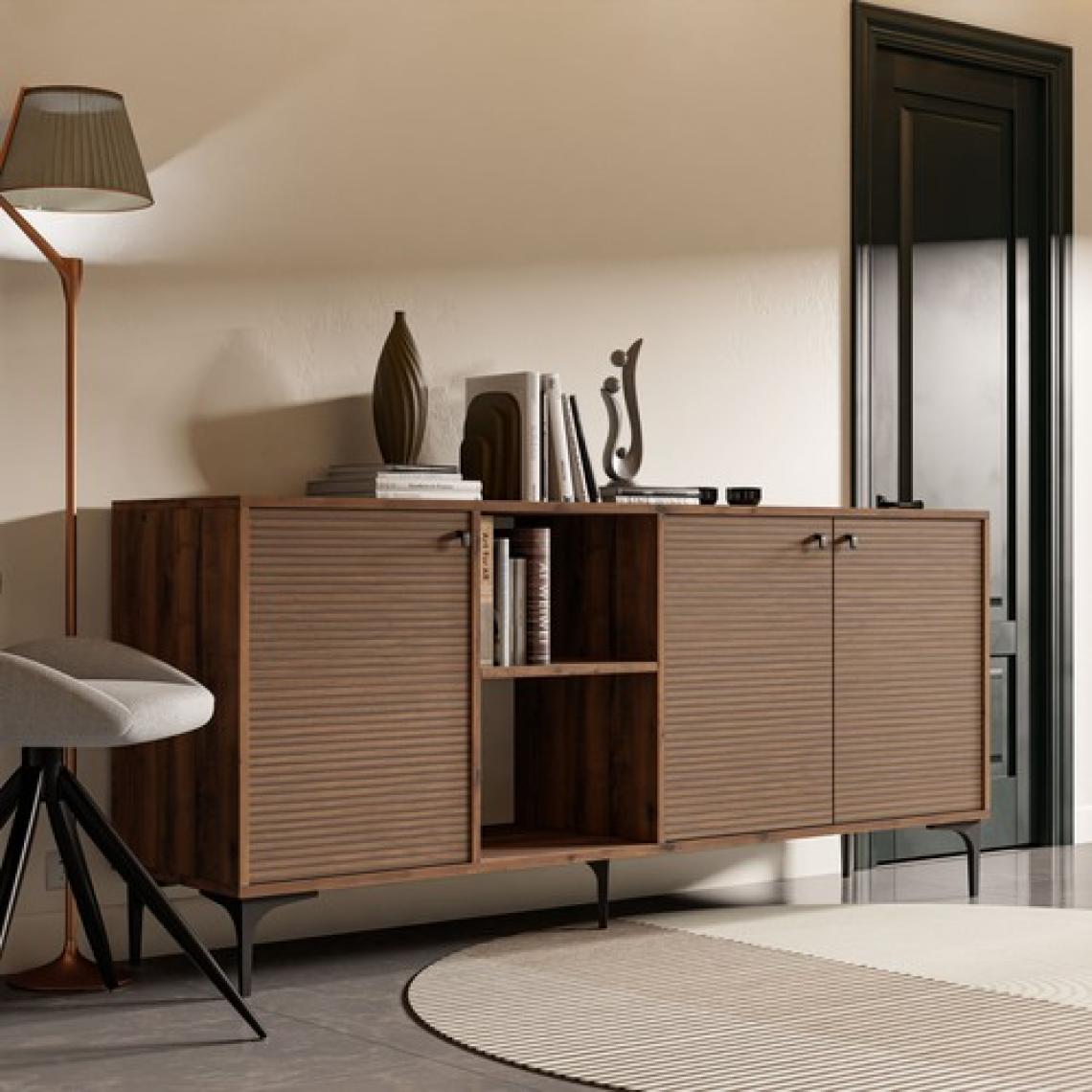 Mezza 1680 Vision Modern Konsol 180 Cm Hat - Kaplan Rengi