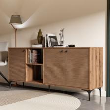 Mezza 1680 Vision Modern Konsol 180 Cm Hat - Kaplan Rengi