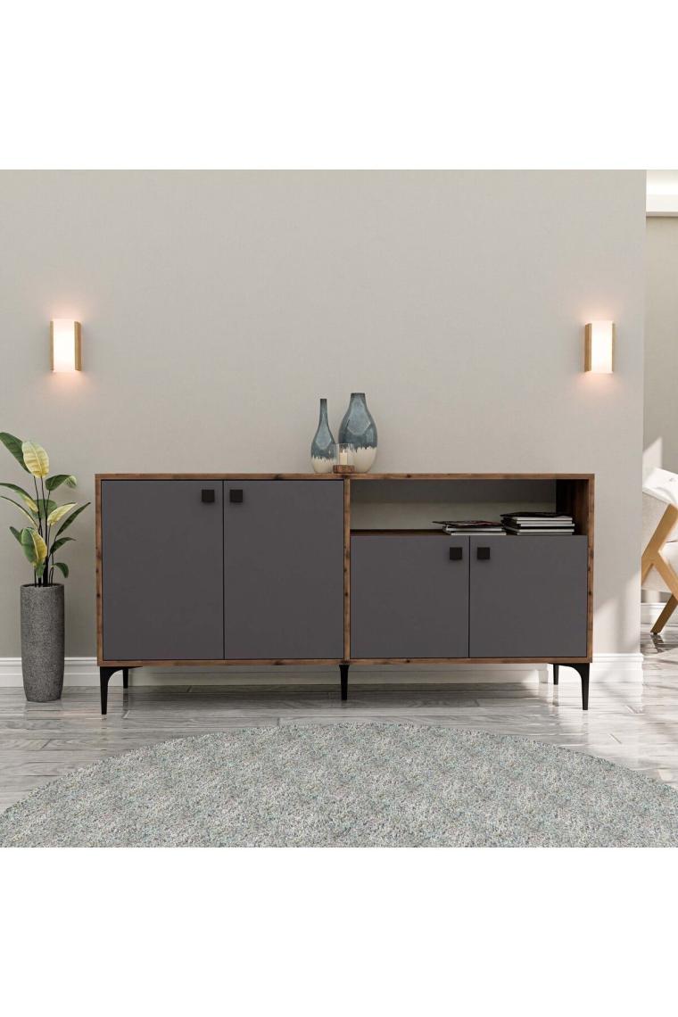 Mezza 1644 Artemıs 160 Lık Modern Konsol Hat-Antrasit