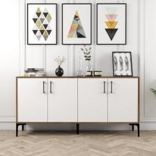 Variant Mobilya Variant Kiev 160CM Konsol - Ceviz / Beyaz
