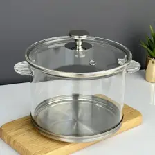 Arow TR-4231 Gusto Borosilikat Cam Tencere 3 Litre
