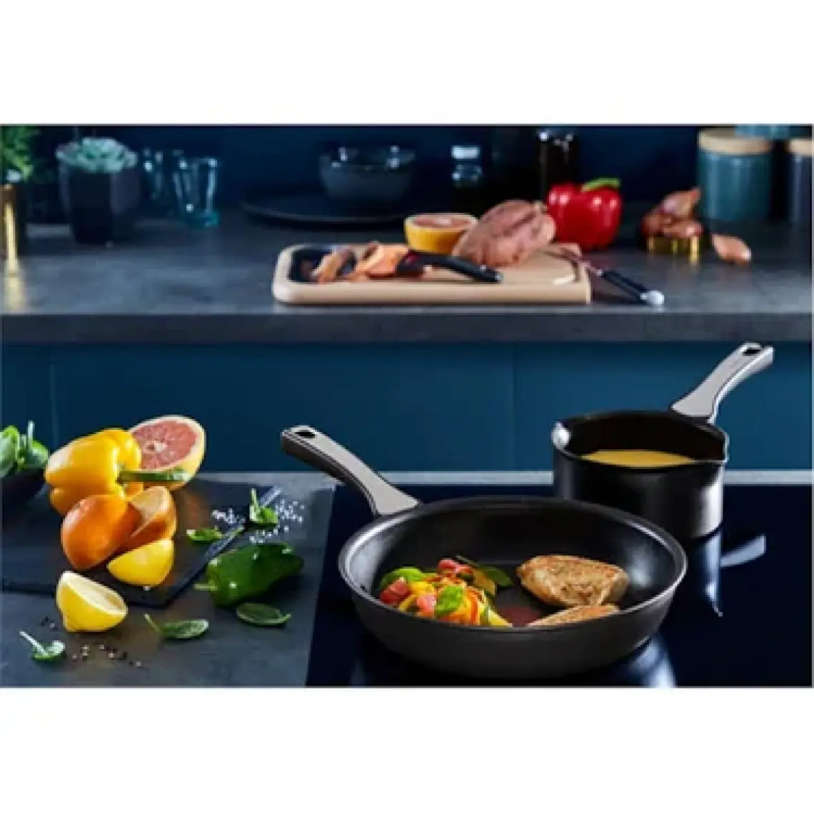 Tefal G25991 Titanyum 6x Unlimitedone 3'lü Tava Seti 20/24/28 cm