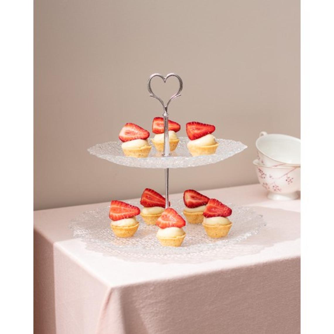 Madame Coco Charmes 2 Katlı Kek Standı 28 cm