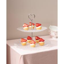 Madame Coco Charmes 2 Katlı Kek Standı 28 cm