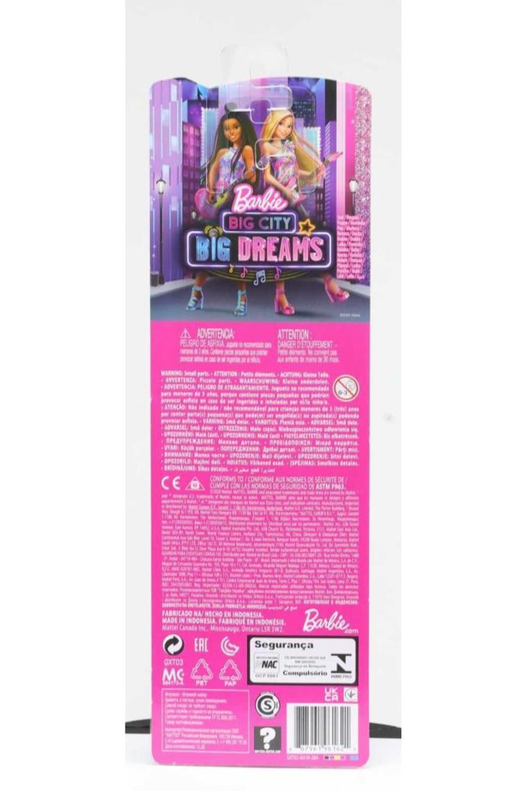 Barbie Büyük Şehir Büyük Hayaller Malibu Bebeği