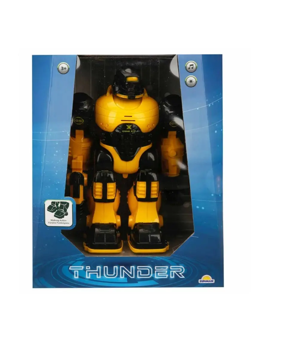 Sunman Thunderbolt Sesli ve Işıklı Robot 25 cm
