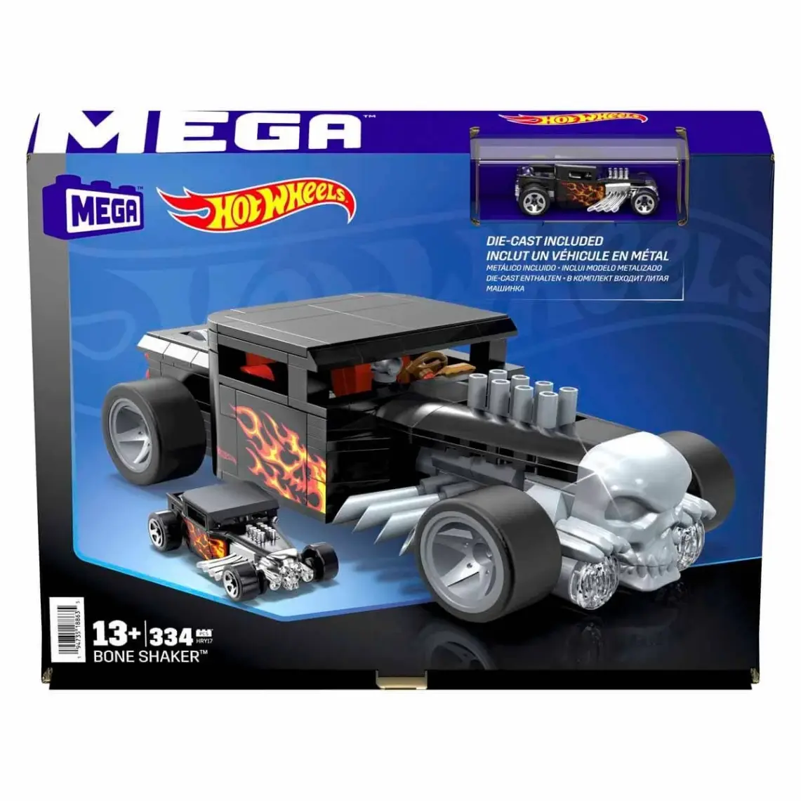 HRY17 Mega Hot Wheels Bone Shaker 334 Parça +5 Yaş