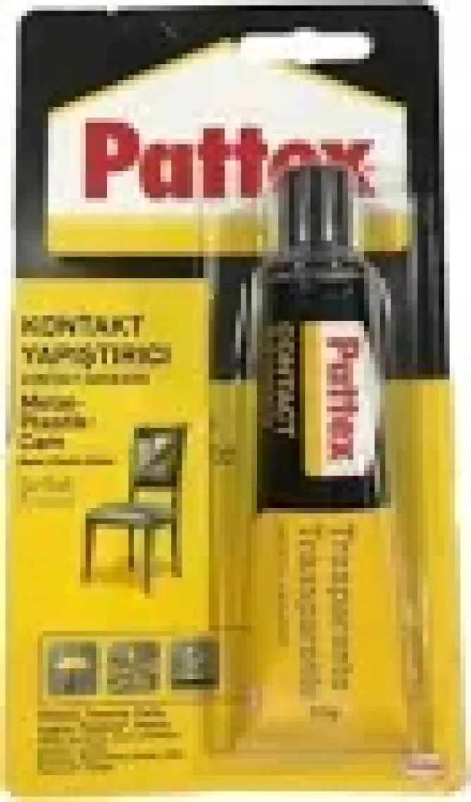 Pattex Kontakt Yapıştırıcı Deri / Kauçuk / Ahşap 50G Tüp