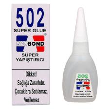 Evobond 502 Süper Japon Yapıştırıcı (50 Adet)