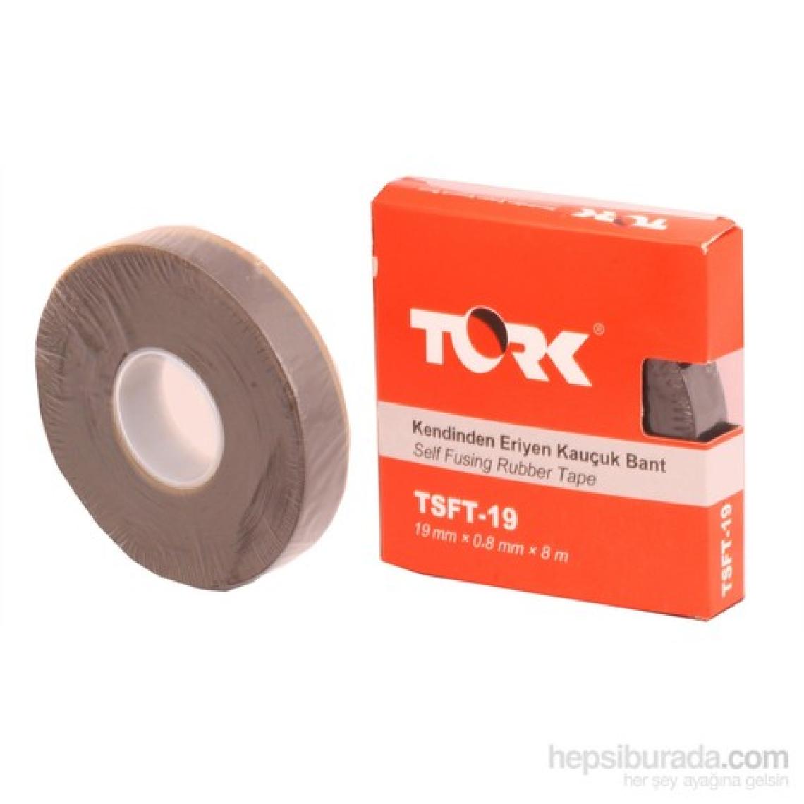 Tork 19X0,8X8m Siyah Eriyen Bant