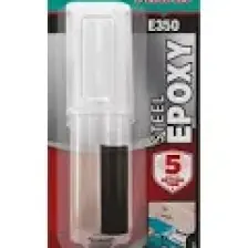 Akfix E350 Epoksi Çelik Yapıştırıcı Şırınga 25 ml Siyah