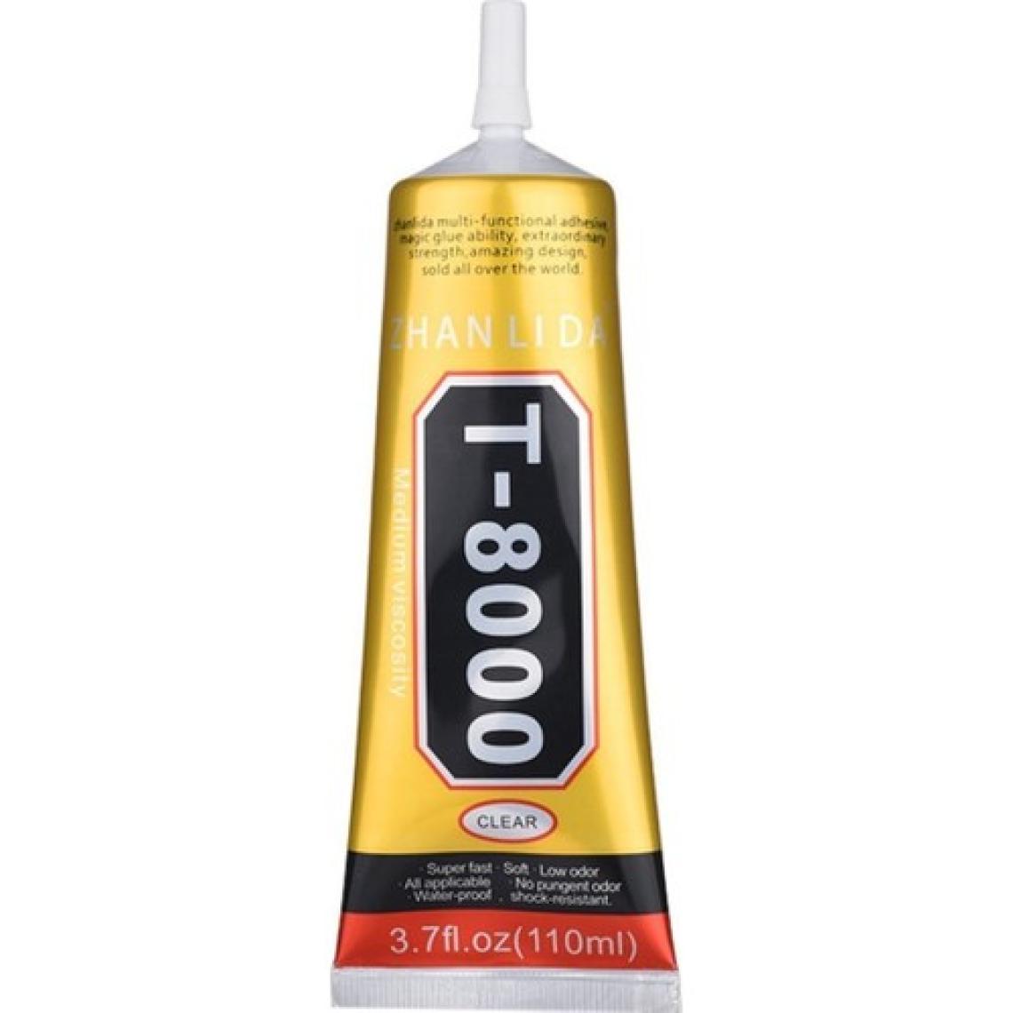 Zhanlida T8000 Dokunmatik Ekran Çerçeve Yapıştırıcı Şeffaf 110Ml